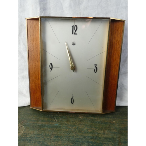 314 - A stunning vintage 'Tim Automatic' wall clock from W J Mason & Sons Ltd, Mason's Corner, Portrush an... 