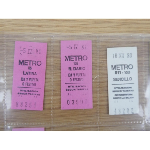 344 - A collection of Worldwide Transport tickets.