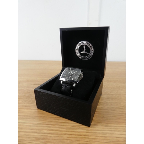 366 - A stunning boxed Mercedes-Benz Classic wrist watch.