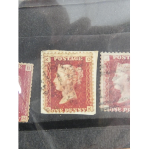 375 - 12 Penny Red's Great Britain stamps various plate numbers.