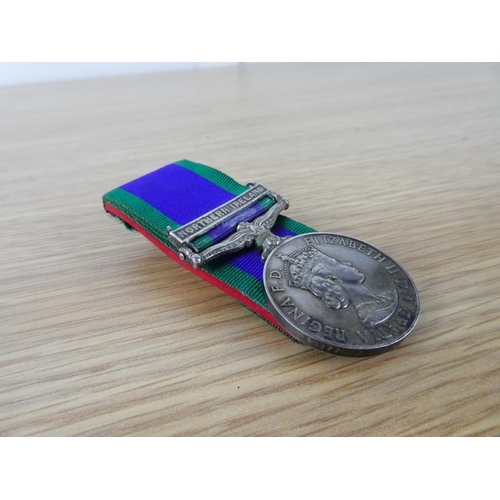 409 - A Northern Ireland Genreal Service Medal, inscribed 24377027 PTE J G Leighton UDR.