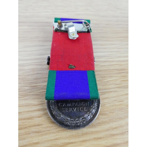 409 - A Northern Ireland Genreal Service Medal, inscribed 24377027 PTE J G Leighton UDR.