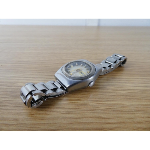 410 - A vintage Newmark wrist watch.