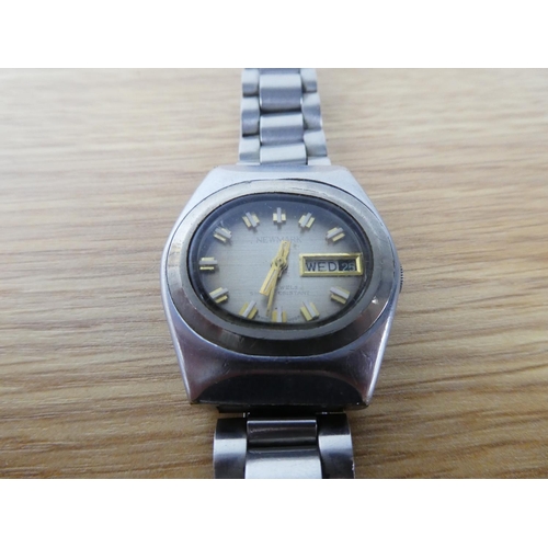 410 - A vintage Newmark wrist watch.