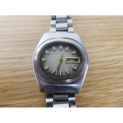 410 - A vintage Newmark wrist watch.