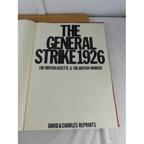 426 - A large vintage book 'The General Strike 1926 - The British Gazette & The British Workers'.