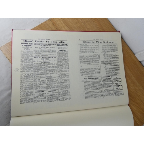 426 - A large vintage book 'The General Strike 1926 - The British Gazette & The British Workers'.