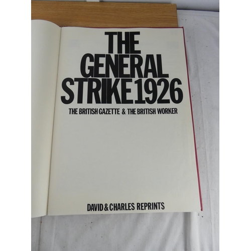 427 - A large vintage book 'The General Strike 1926 - The British Gazette & The British Workers'.