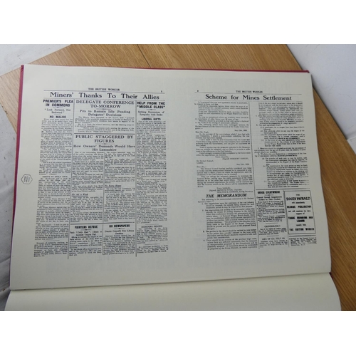 427 - A large vintage book 'The General Strike 1926 - The British Gazette & The British Workers'.