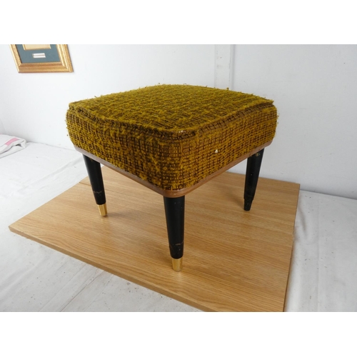 431 - An upholstered footstool.