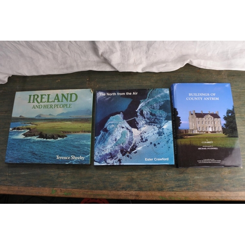 469 - A lot of three Irish reference books 'Ireland and Her People', 'The North from the Air' and 'Buildin... 