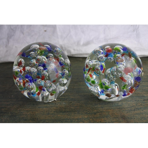 499 - Two boxed paperweights.