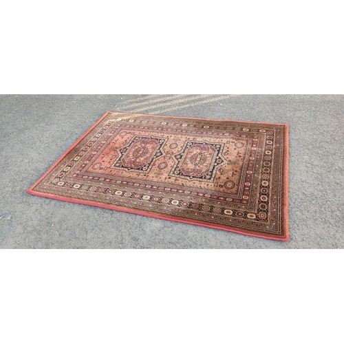 292 - A vintage Beluchi floor rug.