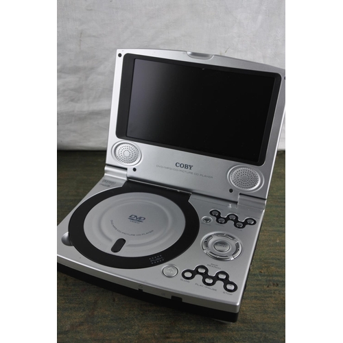 749 - A Corbi DVDMP3/CD/PICTURE CD PLAYER and bag.