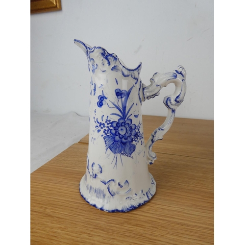 750 - An Ironstone Staffordshire jug and more.