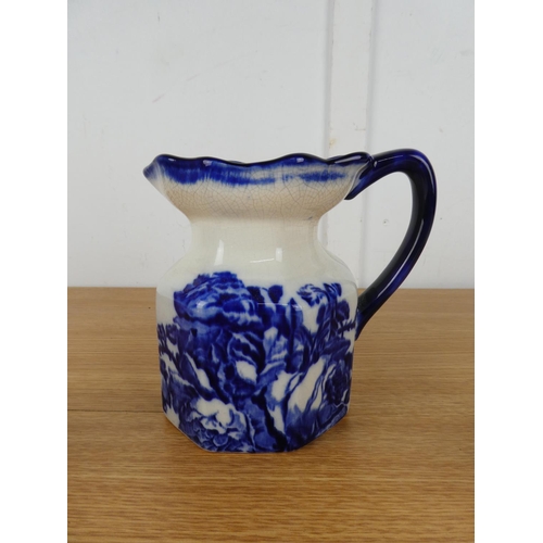 750 - An Ironstone Staffordshire jug and more.