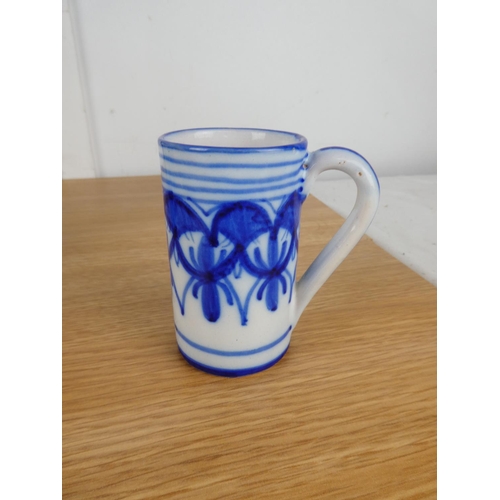 750 - An Ironstone Staffordshire jug and more.