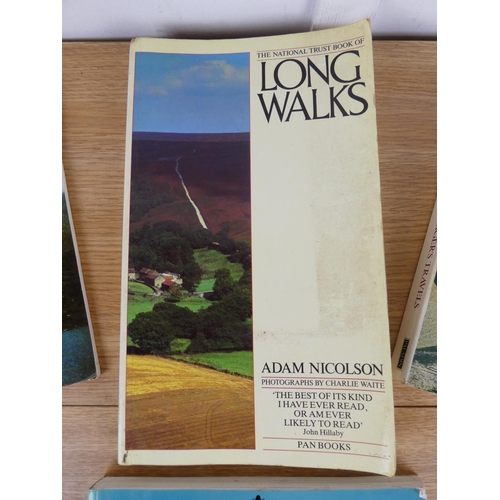 756 - The National Trust Book of Long Walks and three others.