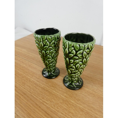 851 - A pair of vintage Sylvac 4535 vases.