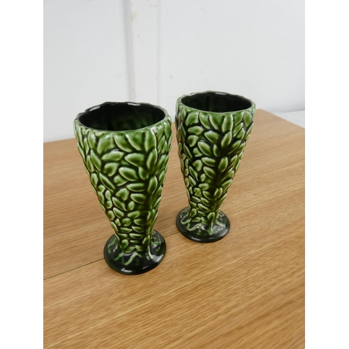 851 - A pair of vintage Sylvac 4535 vases.