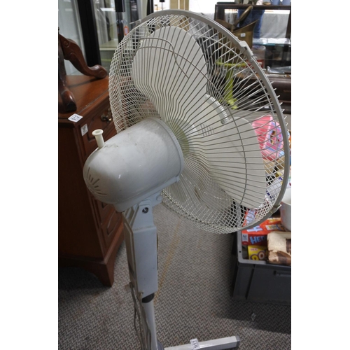 911 - A floor standing fan.