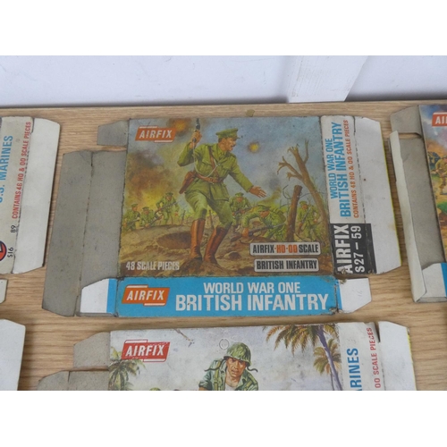 1070 - A large lot of vintage Airfix toy boxes.