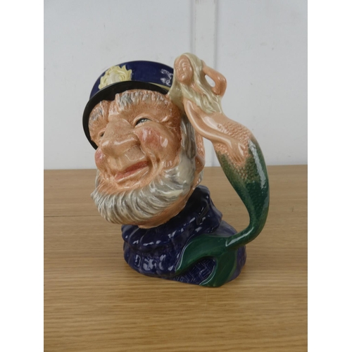 1105 - A large Royal Doulton mask jug 'Old Salt' D6551.