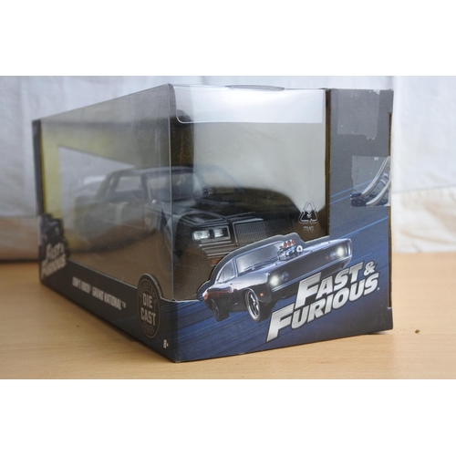 124 - A boxed Jada 'Fast & Furious' die cast car -Dom's Buick Grand National.