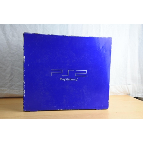 157 - A PlayStation 2 box. (empty)