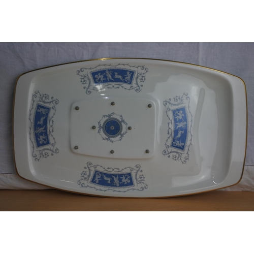 223 - A Coalport Revelry meat platter & matching dish.