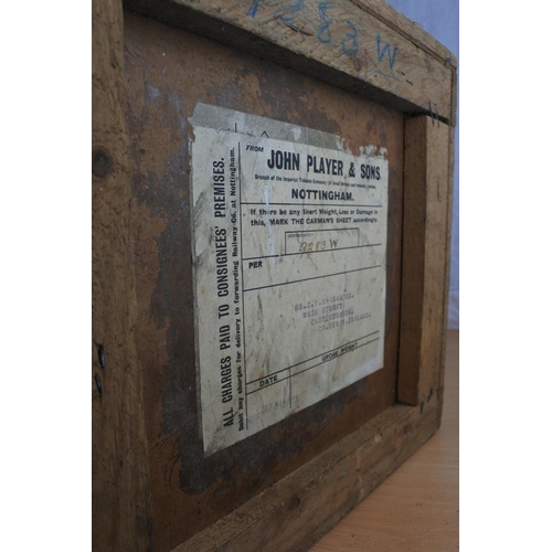 88 - A stunning original Player's Navy Cut crate with original packaging label.