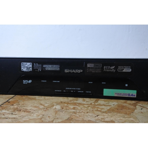 283 - A Sharp digital soundbar (untested).