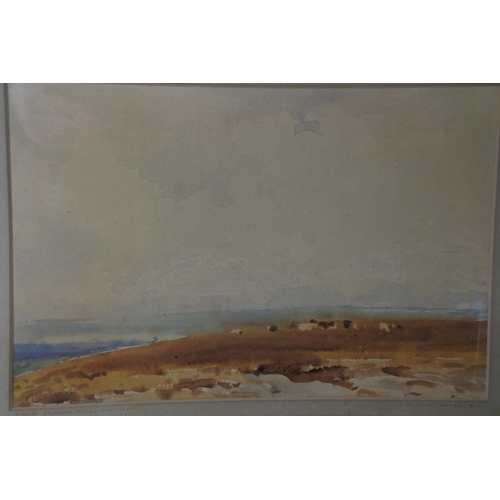 324 - A stunning gilt framed watercolour 'From Beacon Hill, Hindhead' signed by Irish Artist Claude Hayes,... 