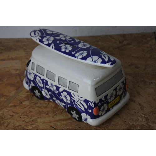 364 - A campervan money box.