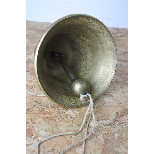 380 - A brass bell.