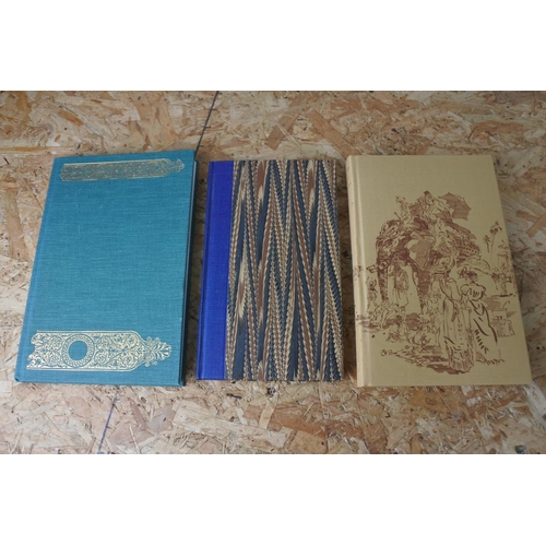 402 - Three boxed Folio Society books 'Venice', 'A Passage to India' and 'The Life and Letters of John Kea... 