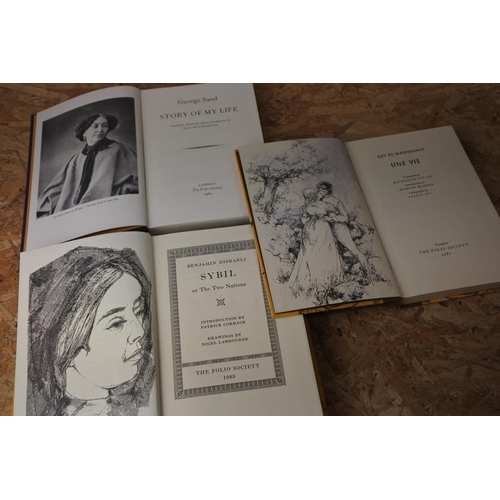 408 - Three boxed Folio Society books to include The Story of My life - George Sand.