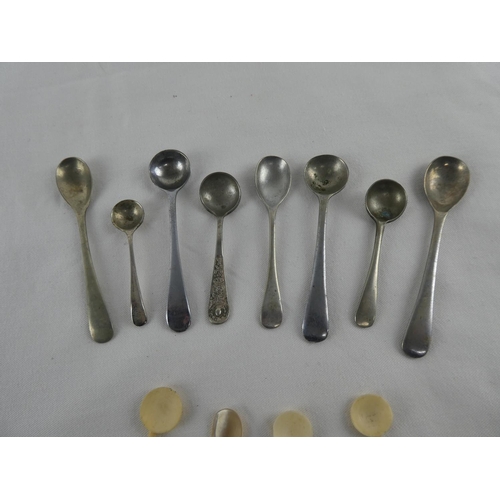 455 - A collection of antique spoons.