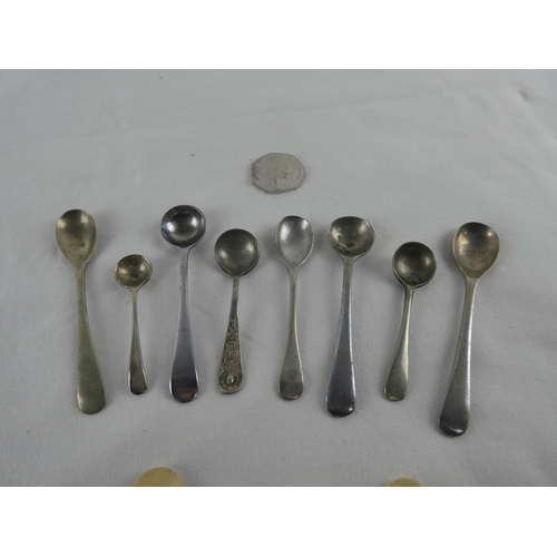 455 - A collection of antique spoons.