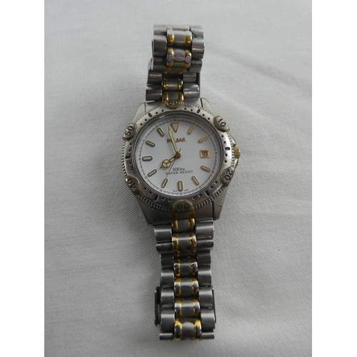 460 - A vintage Brentina wrist watch and more.