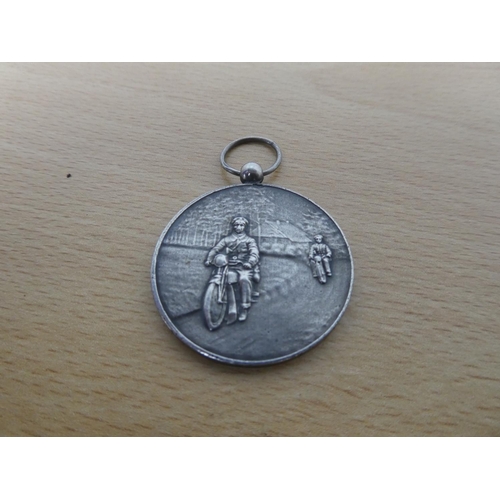 481 - Two motorcycle racing medals dated 1929 and 1930.