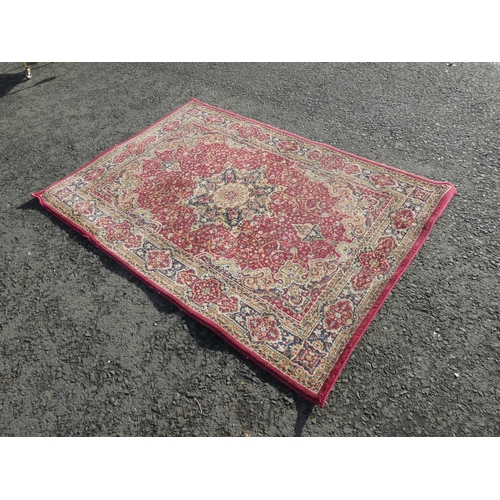 484 - A decorative floor rug.