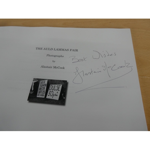 511 - 'The Auld Lammas Fair, Ballycastle Photographs' book, signed by Alastair McCook.