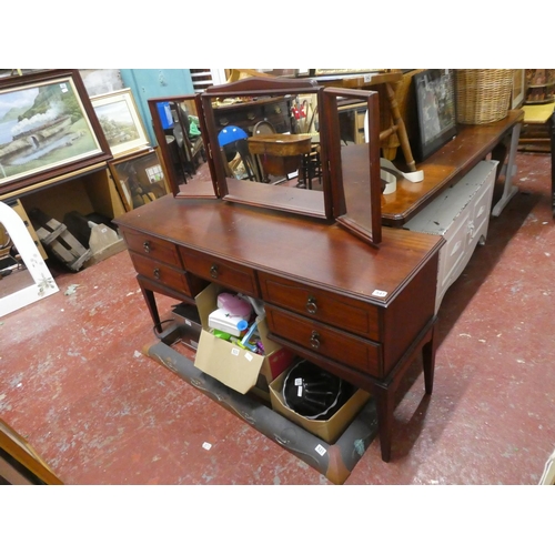 541 - A Rossmore mirror back dressing table.