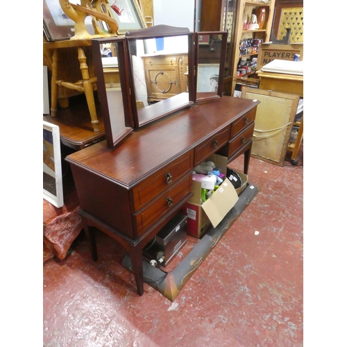 541 - A Rossmore mirror back dressing table.