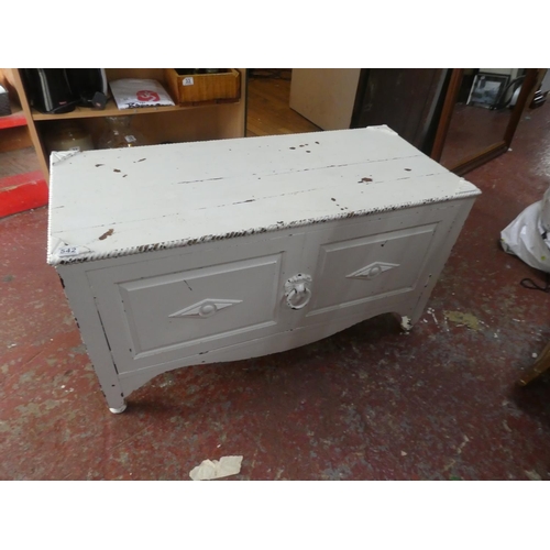 542 - An upcycled storage trunk.