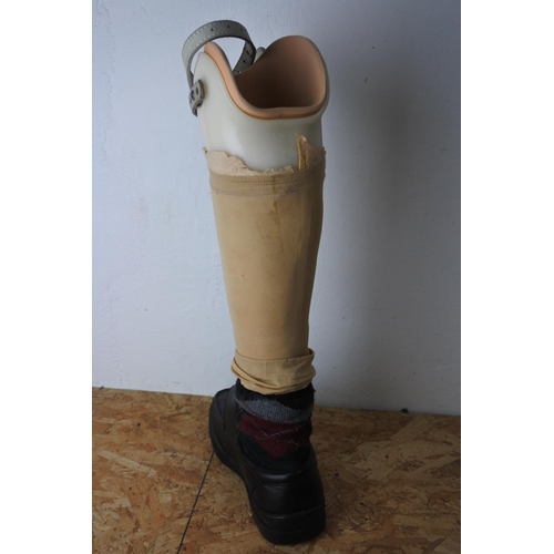 570 - A prosthetic leg.