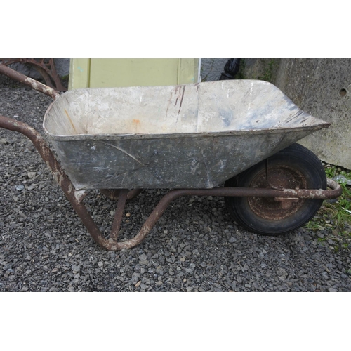 656 - A wheelbarrow.