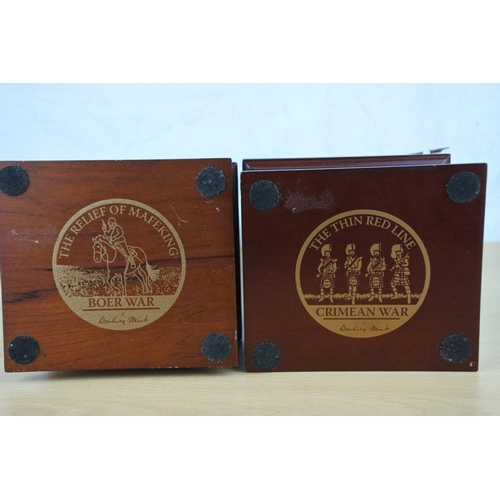 50 - Two Danbury Mint figures 'The Relief of Mafeking - Boer War' (a/f) and 'The Thin Red Line - Crimean ... 
