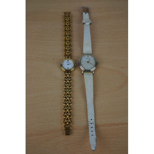 600 - A ladies Seiko wrist watch and another.